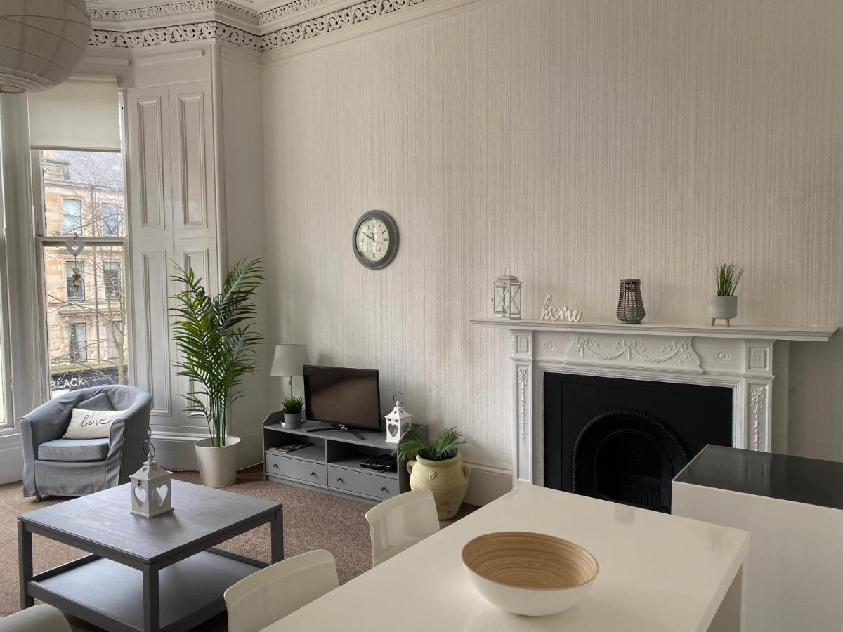 Captivating Apartment In Glasgow Westend Uk Kültér fotó