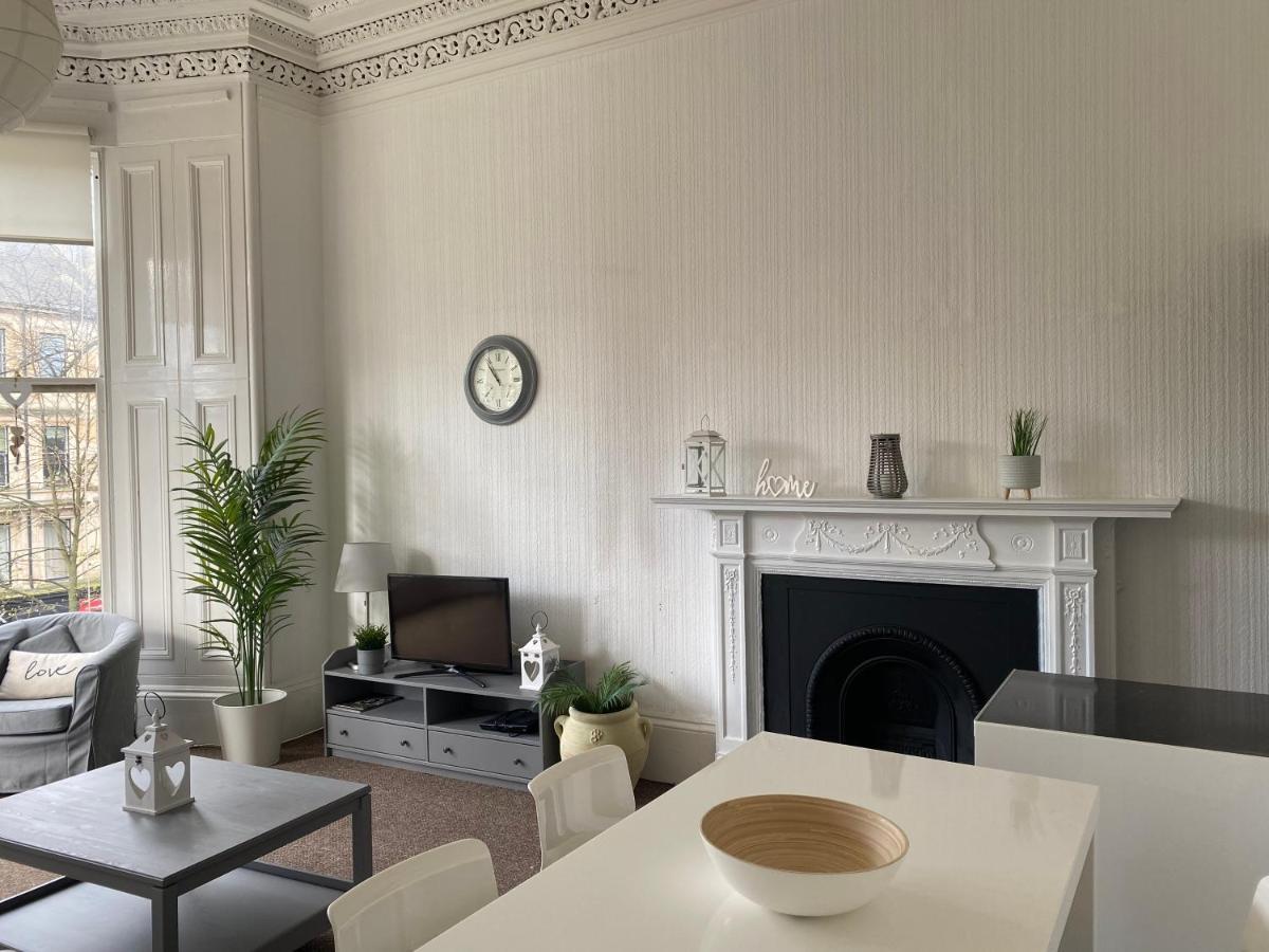 Captivating Apartment In Glasgow Westend Uk Kültér fotó