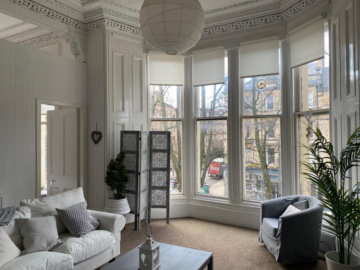 Captivating Apartment In Glasgow Westend Uk Kültér fotó